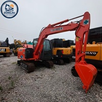Livraison Mondiale – Excavatrice d'occasion Hitachi ZAXIS60 6t, Moteur Isuzu 40.5kW, Capacité de Godet 0.22m³ – Stock Disponible