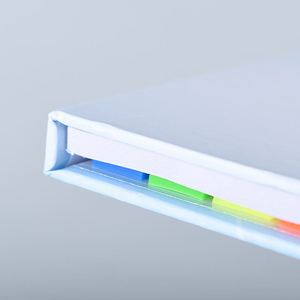 Bloc de Notas Adhesivas Mini de Alta Gama para Promoción Empresarial, con Logotipo Personalizado, Tapa Dura, Pestañas de Índice de Color Personalizado, Individuales - Product Image 6