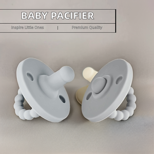 Fabricant Sucette orthodontique avec logo personnalisé pour nouveau-né 0-36 mois Sucette factice en silicone imprimée 0-12 mois - Product Image 3
