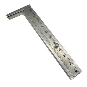 Calibrador Acetabulum <span class=keywords><strong>Auler</strong></span> Vernier 0-100mm, Regla de Medición de Diámetro y Longitud, Instrumento Quirúrgico Ortopédico - Product Image 1