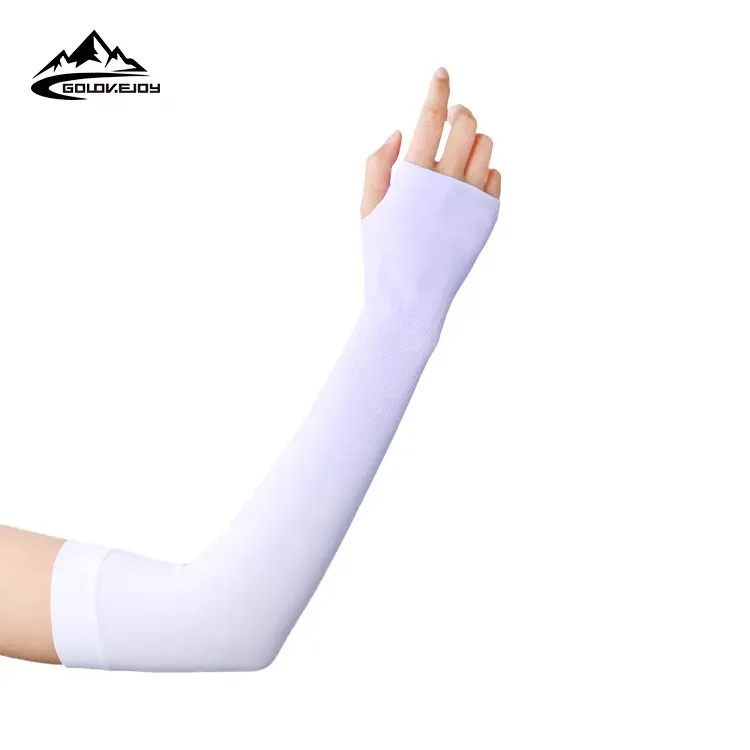 GOLOVEJOY HB21 Ice Cooling Sunscreen Hand Cover Elastic Arm Sleeve High Quality Fishing Cycling Running Arm Sleeves UV Sport