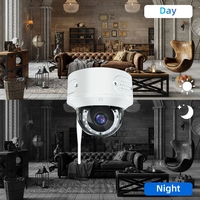 Nouveau système de caméra de sécurité domestique sans fil 3MP avec vision nocturne, Wi-Fi, stockage cloud, carte mémoire, capteur CMOS, résistant aux intempéries