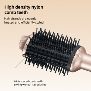 <span class=keywords><strong>Brosse</strong></span> <span class=keywords><strong>ronde</strong></span> chauffante électrique 61 mm, <span class=keywords><strong>brosse</strong></span> thermique avec écran LCD en gros, OEM/ODM disponible pour le coiffage à domicile, volume sans frisottis - Product Image 3