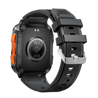 Nuevo Reloj Inteligente KT79 con Pantalla IPS Cuadrada, Contesta Llamadas, Luz LED para Correr de Noche, Detección UV, Monitor de Frecuencia Cardíaca, Resistente al Agua, Batería de Larga Duración