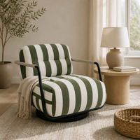 Fauteuil simple de salon moderne français, chaise longue paresseuse en tissu avec dossier, design épuré pour villa, mobilier de maison