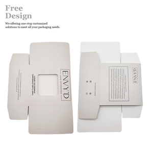 Scatola in Carta Patinata con Finestra per <span class=keywords><strong>Sapone</strong></span>, Cosmetici, Prodotti per la Cura della Pelle, Bombe da Bagno, Pulizia, Design Personalizzato con Logo, Colore Beige - Product Image 2