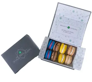 사탕을위한 삽입 맞춤 음식 상자가있는 맞춤 럭셔리 크리스마스 쿠키 상자 선물 쿠키 선물 상자