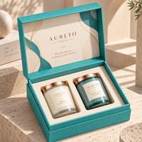 Boîte cadeau de luxe en papier style livre, idéale pour les parfums, avec marquage en relief, fabricant OEM