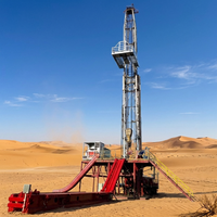 Plateforme de forage pétrolier entraînée par une boîte de vitesses pour la construction de puits pétroliers, le forage profond et l'exploration