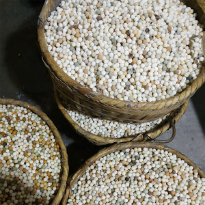 Perles rondes en bois de racine de Bodhi, traitement nacré, pour la fabrication de bracelets, origine Hangzhou, été 2022 - Product Image 3