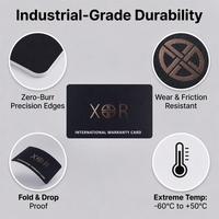 Maßgefertigte Fudan F08 Chip RFID Geschenkkarte CR80 PVC Rubbelkarte für Einzelhandelsgeschäfte und Restaurants zur täglichen Nutzung