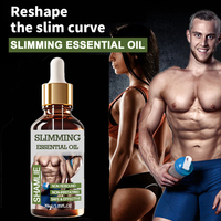 Prix de Gros : Huile Essentielle Amincissante 30ml Brûle-Graisse Rapide pour Ventre Cuisse Corps Minceur au Piment pour Perte de Poids