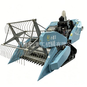 Mini Moissonneuse-batteuse 13 CV Diesel pour riz, blé et céréales, machine agricole multifonctionnelle à transmission par engrenages - Product Image 2