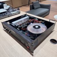 MA4800 4x800W 2U Rak Mount Power Amplifier Profesional Sistem Stereo Berdaya Tinggi yang Dapat Dijalin untuk Subwoofer dan PA