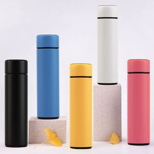 Design Double Wall Vacuum <b>Flask</b> Stainless Steel Outdoor Sport Led Smart Intelligent Water Bottle With Reminder to <b>Drink</b> Water - Product Image 1