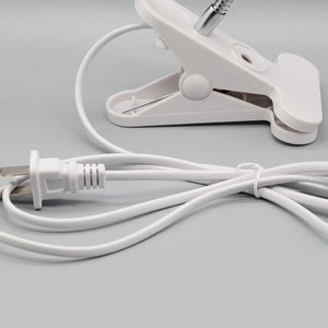 Shenniu — support de lampe de bureau Flexible, 360 degrés, Base de lampe E27, prise avec col cygne à <span class=keywords><strong>clipser</strong></span>, avec prise On/Off, pour <span class=keywords><strong>ampoule</strong></span> veilleuse - Product Image 5