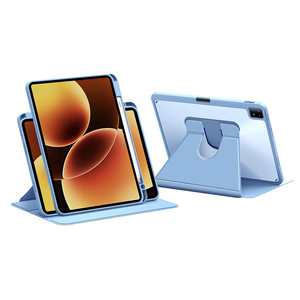 <span class=keywords><strong>Cover</strong></span> Protettiva Trasparente Girevole a 360 Gradi in TPU+Acrilico per Tablet Xiaomi Pad 8/8 Pro - Prodotta da un Produttore Certificato Gold Medal, un Bestseller! - Product Image 1