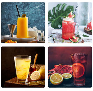 Presse-agrumes électrique automatique brun pour usage domestique Commandes modernes à bouton-poussoir pour hôtels avec récipient en plastique - Product Image 5