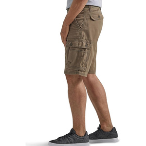 Shorts cargo homme coupe moderne, jambe légèrement fuselée, design de poches minimaliste, tissu Oxford, séchage rapide, écologique, longueur genou - Product Image 4