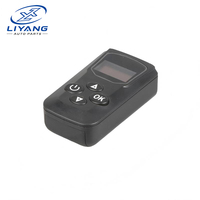 Contrôleur LCD universel pour chauffage diesel avec télécommande bleue 5 touches pour moniteur de chauffage d'air de voiture et camion