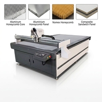 Mesin Pemotong Panel Sandwich Komposit CNC untuk Material Aluminium Honeycomb Core FRP Nomex Honeycomb