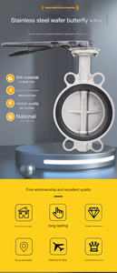 Trung Quốc Nhà Máy Giá Tốt Nhất Tùy Chỉnh PTFE Ghế Van Bướm Thép Không Gỉ Hướng Dẫn Sử Dụng Kẹp Với Xử Lý Cho Sử Dụng Chung - Product Image 2