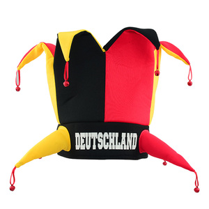 Chapeau de seau fou pour supporter de football de la Coupe <span class=keywords><strong>du</strong></span> monde de sport 2026, avec motif de drapeau national, pour encourager au <span class=keywords><strong>stade</strong></span> - Product Image 1