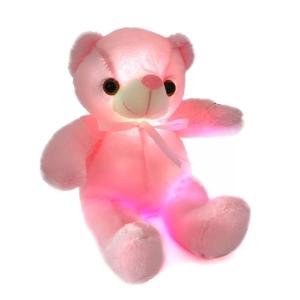 Juguete de peluche personalizado Precio más bajo Mejor calidad Custom <span class=keywords><strong>Stich</strong></span> Light up Toys LED Light Teddy Bear Muñeco de peluche para regalo - Product Image 2