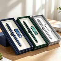 Ensemble bloc-notes et stylo à prix réduit, logo personnalisé, ensemble de stylos personnalisés, ensemble de clés USB promotionnelles, ensemble cadeau d'affaires