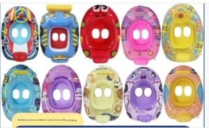 Anillo de natación inflable para niños, juguete de agua, volante, anillo de bebé, flotabilidad, adecuado para niños pequeños y niños, asiento de barco - Product Image 6