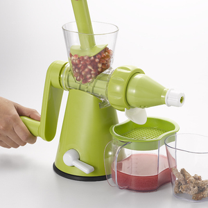 Presse-agrumes manuel à manivelle, presse-fruits et légumes à froid pour la maison, pour la préparation de jus frais, facile à nettoyer - Product Image 3