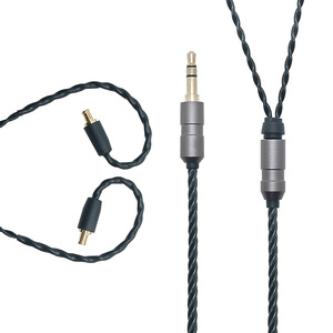8-Strand Twisted Audio Cable Gold Plated Braid Shield For Audio Technica A2DC LS50 LS70 E40 E50 - Product Image 2