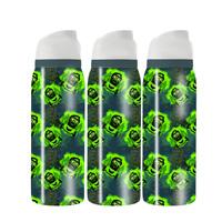 Vente en gros : Gobelet isotherme sous vide 24oz avec logo personnalisé, motif camion citrouille d'Halloween, avec couvercle rabattable, réutilisable, type carafe chauffante, pour boissons