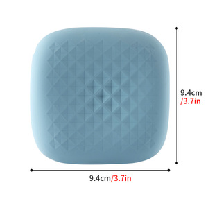 Custom Cartoon Silicone Coin Purse Magnetic Closure Waterproof Storage Bag For Children Everyday Use Gray Yellow Blue Green - Product Image 2