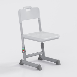 Bureaux et chaises d'étude en plastique blanc durable pour les salles de <span class=keywords><strong>classe</strong></span> des écoles - Product Image 6