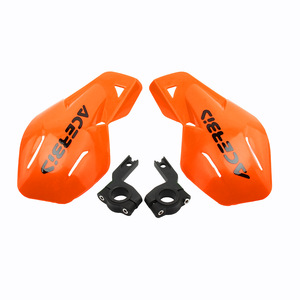ZUQING Protège-guidon de moto orange HB113 universel pour moto tout-terrain et de route - Product Image 1