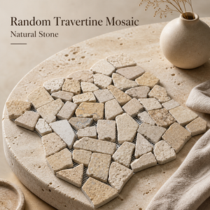 <span class=keywords><strong>Mosaico</strong></span> de mármol para pavimento de jardín, azulejo de guijarros de piedra - Product Image 3