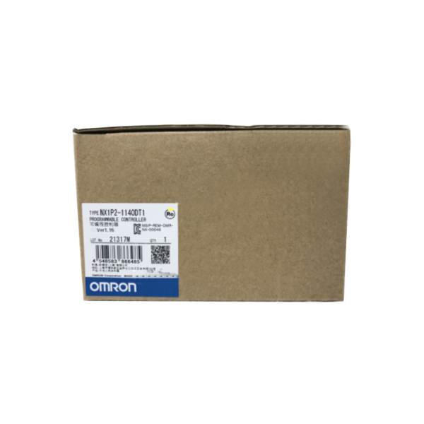 NX1P Series CPU 1.5MB Program 32 Axes Global Order No. NX1P2-1140DT1 Automation Unit