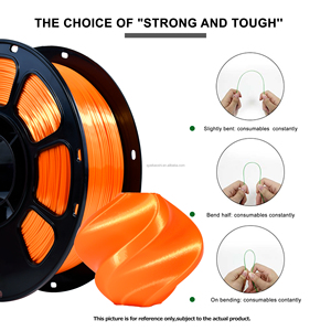 Filamento de Impresión 3D IBOSS PLA+ Color Naranja Seda, Efecto Deslumbrante, Hilo de Plástico, Impresión Suave, Ecológico, 1.75mm - Product Image 2