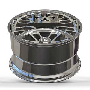 Rines de Aluminio Forjado para Camioneta, 20-30 Pulgadas, 24*7J 9J 14J 6x139.7, Plateado Brillante, para Silverado 1500, GMC Sierra 1500, Camionetas de Tamaño Completo - Product Image 2