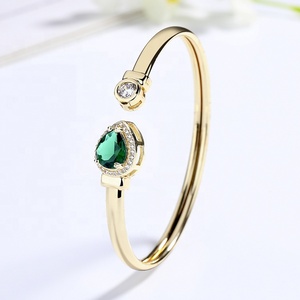 Cổ Điển Và Thanh Lịch Tùy Chỉnh Màu Xanh Lá Cây Và Trắng Tùy Chỉnh Vòng Đeo Tay Thời Trang Tốt Vòng Đeo Tay Cho Phụ Nữ - Product Image 1