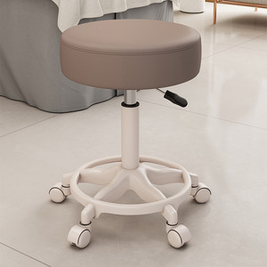 Silla de Salón de Belleza Moderna y Lujosa, Ajustable, Portátil, de Metal, con Bomba Hidráulica, Ergonómica, Giratoria 360 Grados, para Peluquería - Product Image 3