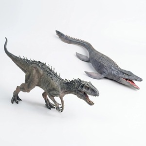 Figuras de Dinosaurios <span class=keywords><strong>Indominus</strong></span> <span class=keywords><strong>Rex</strong></span> con Espinas de la Serie Jurassic Time, Nuevo Diseño, Juguetes de Animales de PVC, Shantou - Product Image 1