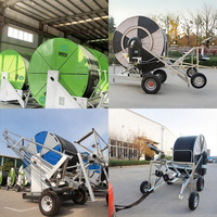 Système d'irrigation mobile à haute efficacité avec arroseur sur chariot pour l'agriculture