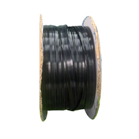 Plentirain Chine Vente en gros Tuyau d'irrigation goutte à goutte agricole en PE noir vierge 100% avec émetteur plat 16mm pour système d'irrigation goutte à goutte