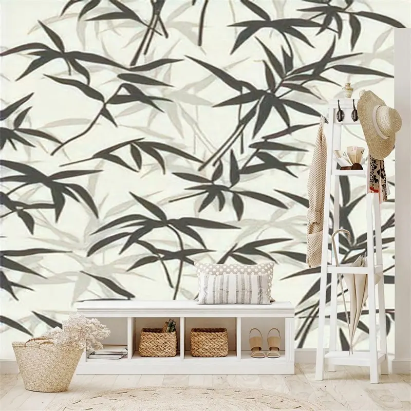 3D украшения Murale бамбуковые обои салон роскошные обои для офисных стен