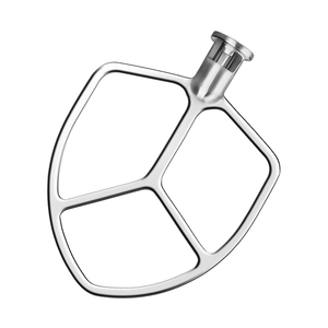 Batteur plat en acier inoxydable de qualité alimentaire, lame de mélange pour batteur sur socle inclinable <span class=keywords><strong>KitchenAid</strong></span> K45 KSM90 - Product Image 1