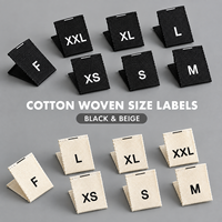 Étiquette tissée sur mesure 10 mm x 35 mm, motif rectangulaire, support sans ombre pour sérigraphie pour vêtements