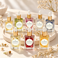 Huile essentielle personnalisée OEM à la lavande, à la menthe poivrée et aux pétales de rose pour les soins de la peau, la croissance des cheveux et les cuticules, fleurs séchées sur mesure