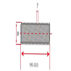 ייצור יעיל באנרגיה 304 חוט מוט הברגה הברגה מוט הברגה מלא מחברים אחרים - Product Image 3
